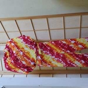 Women Multi-color Ibby Libby Casual Jumpsuit Size Small